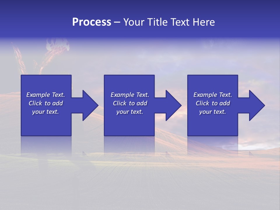 Isolated Mayflower Botanical PowerPoint Template
