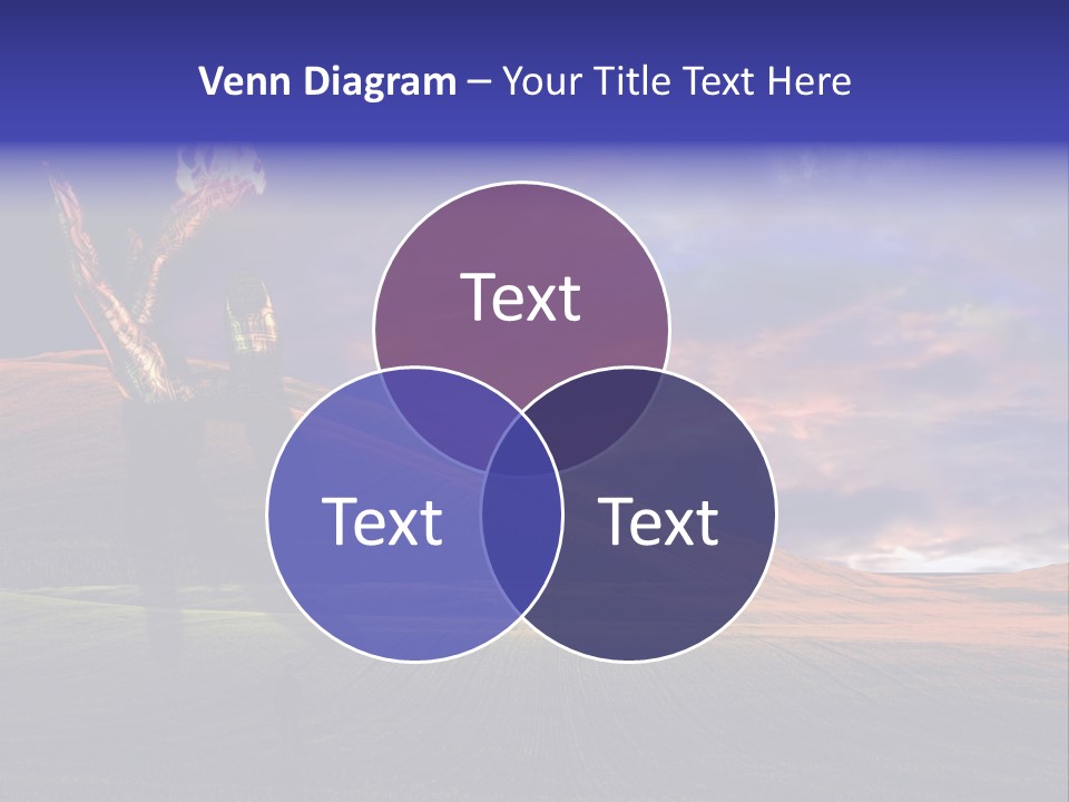 Isolated Mayflower Botanical PowerPoint Template