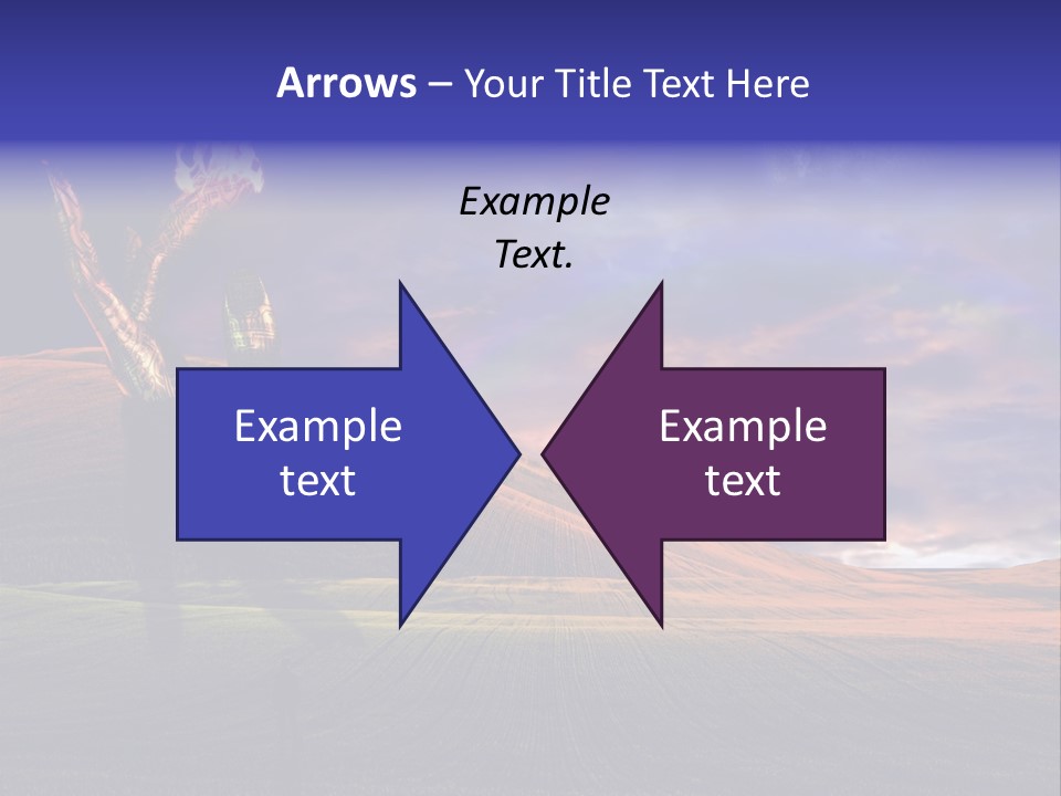 Isolated Mayflower Botanical PowerPoint Template