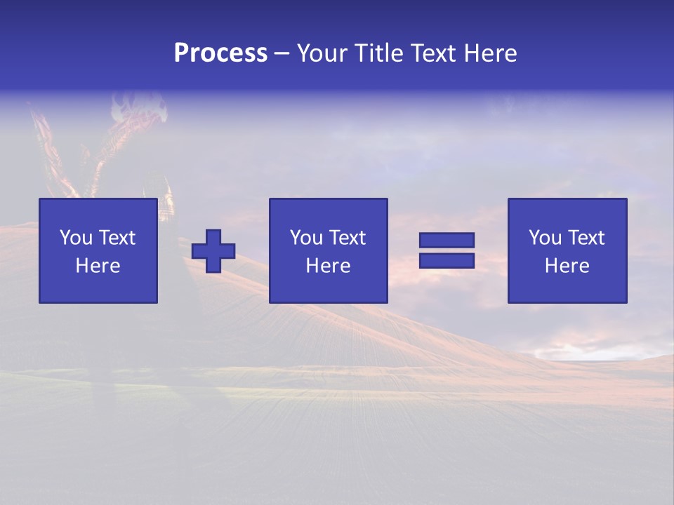 Isolated Mayflower Botanical PowerPoint Template