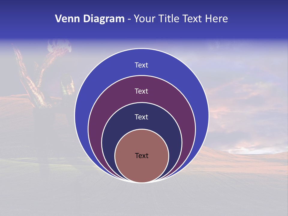 Isolated Mayflower Botanical PowerPoint Template