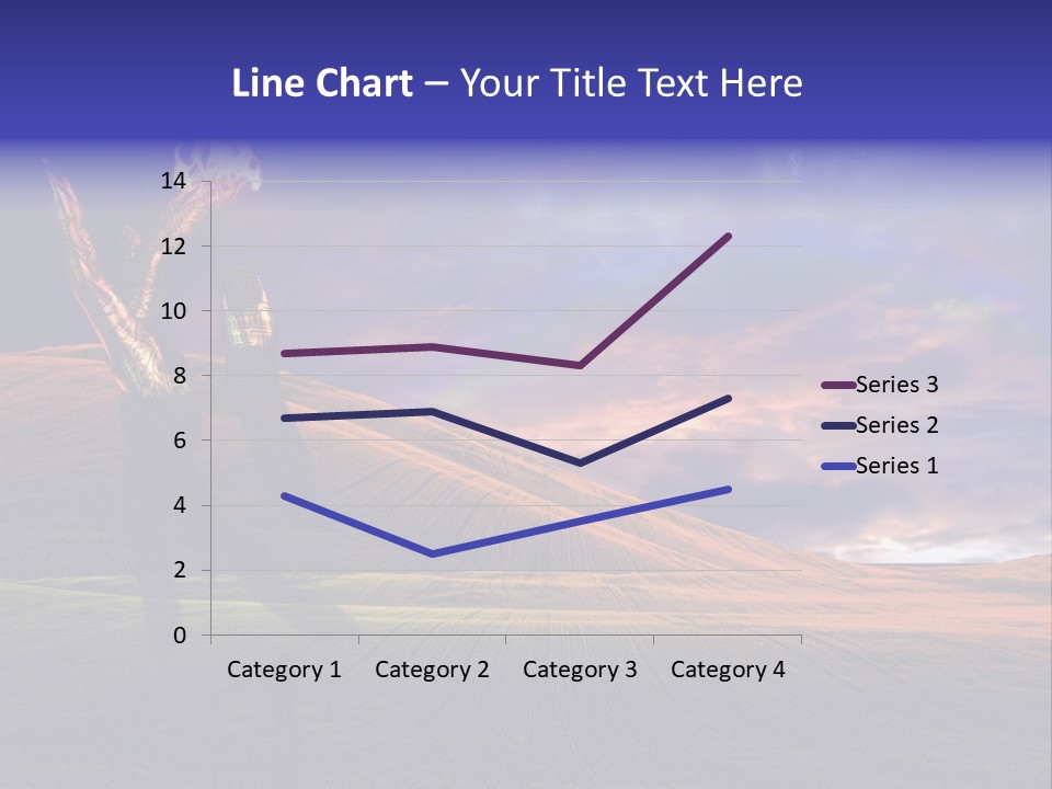 Isolated Mayflower Botanical PowerPoint Template
