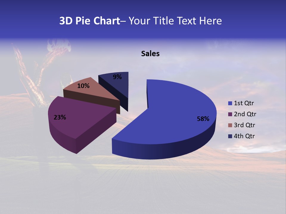 Isolated Mayflower Botanical PowerPoint Template