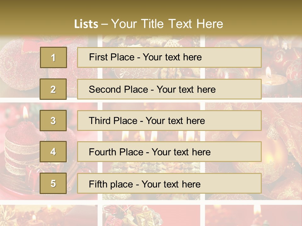 Collage Tasty Still PowerPoint Template