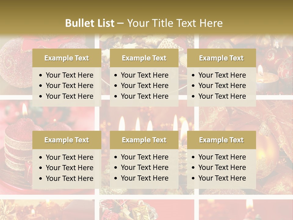 Collage Tasty Still PowerPoint Template