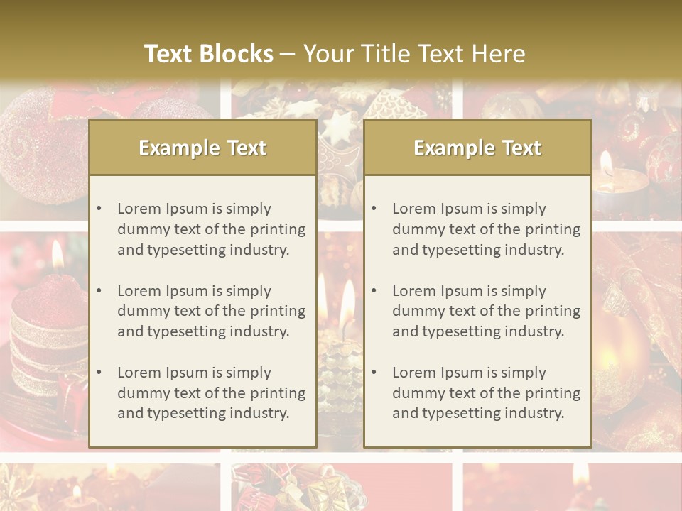 Collage Tasty Still PowerPoint Template