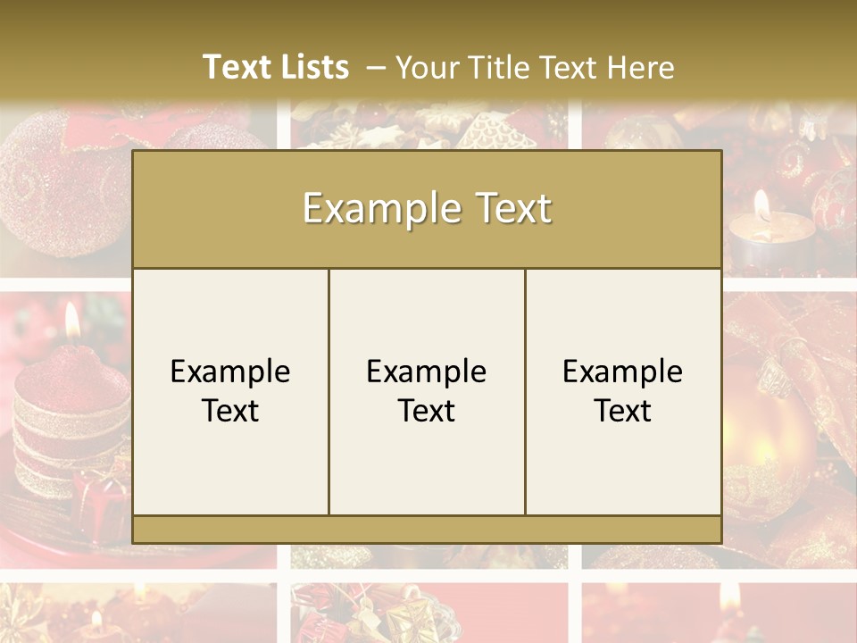 Collage Tasty Still PowerPoint Template