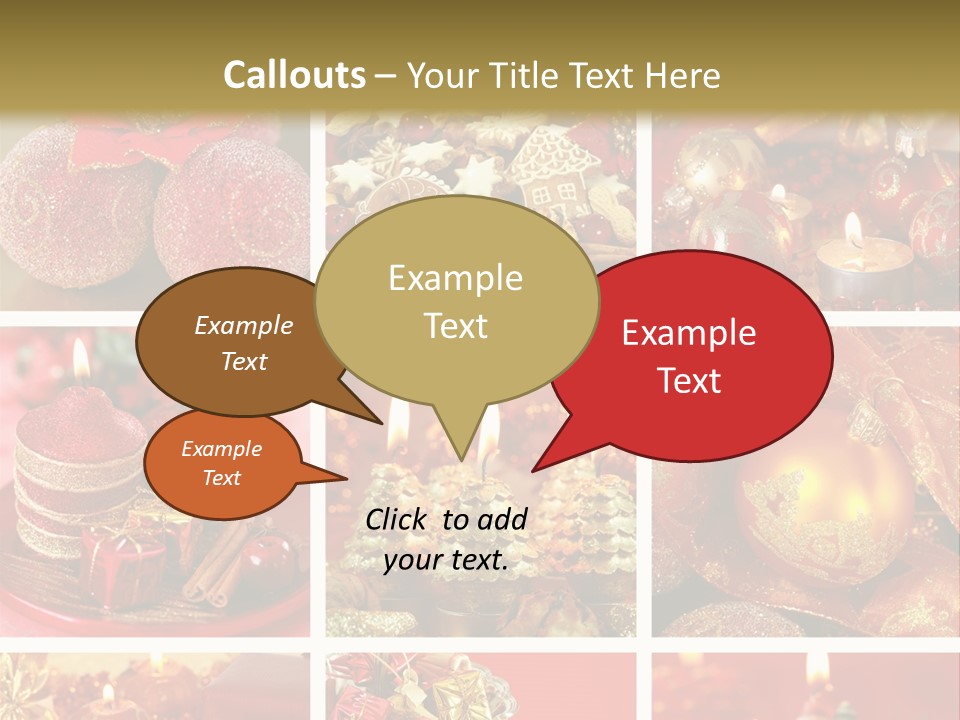 Collage Tasty Still PowerPoint Template