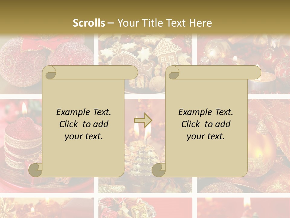 Collage Tasty Still PowerPoint Template