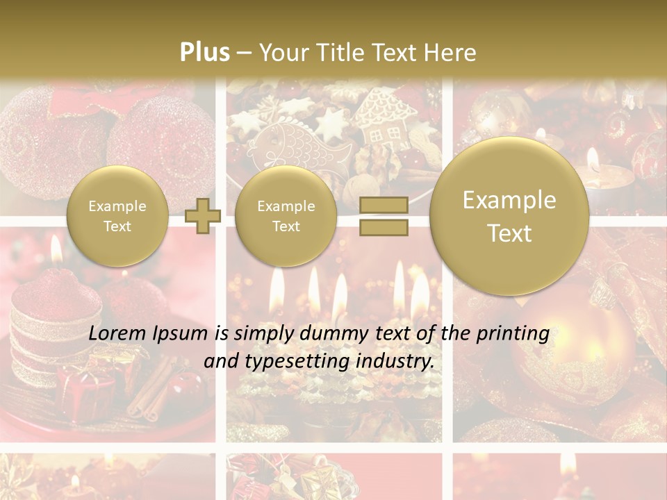Collage Tasty Still PowerPoint Template