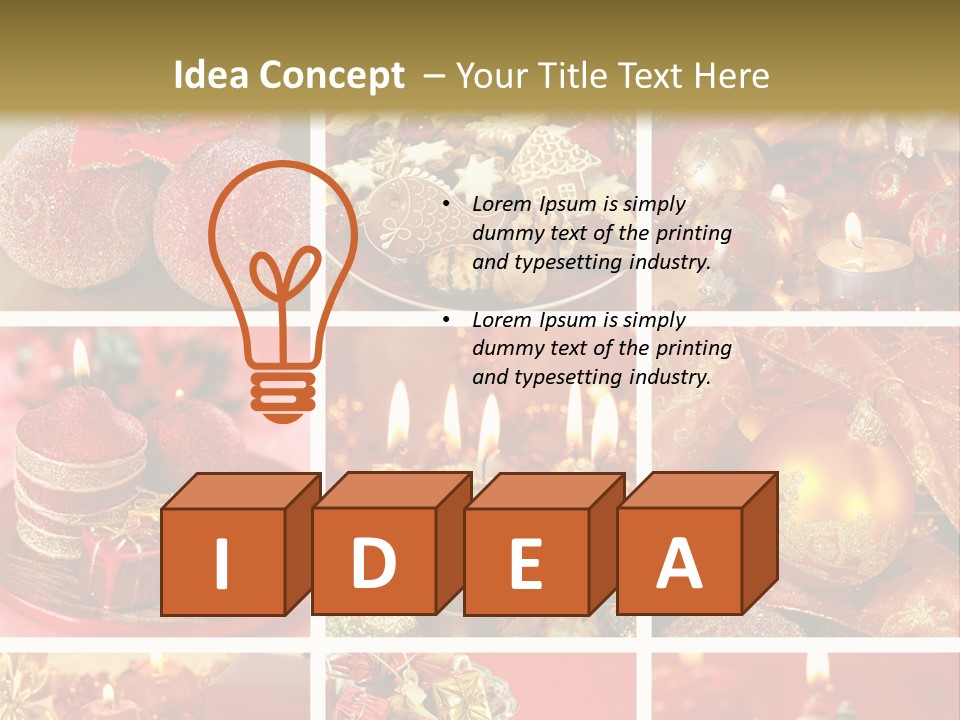 Collage Tasty Still PowerPoint Template