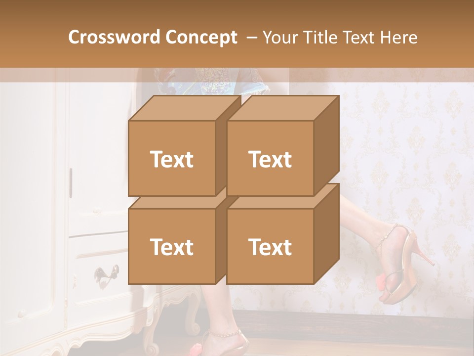 Interesting Cloth Choice PowerPoint Template