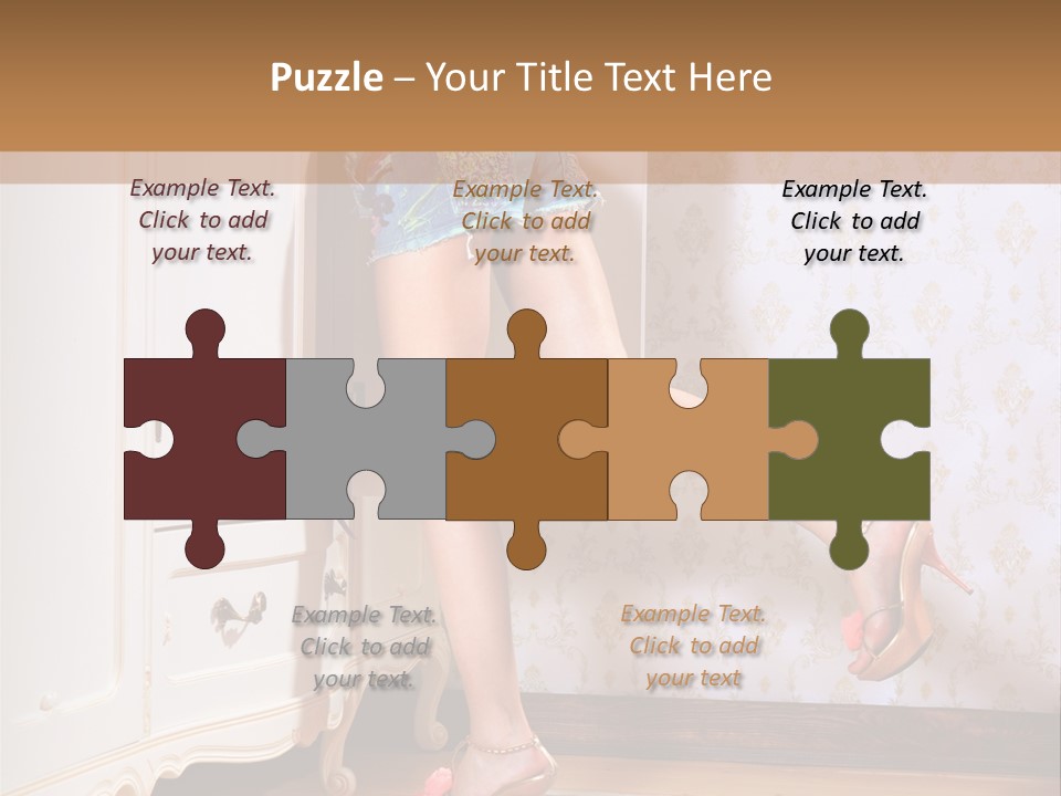 Interesting Cloth Choice PowerPoint Template