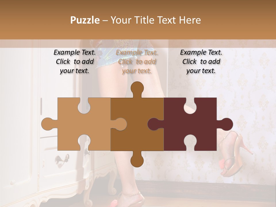 Interesting Cloth Choice PowerPoint Template