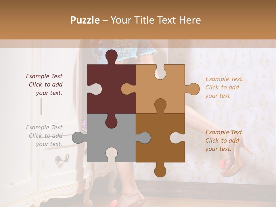Interesting Cloth Choice PowerPoint Template