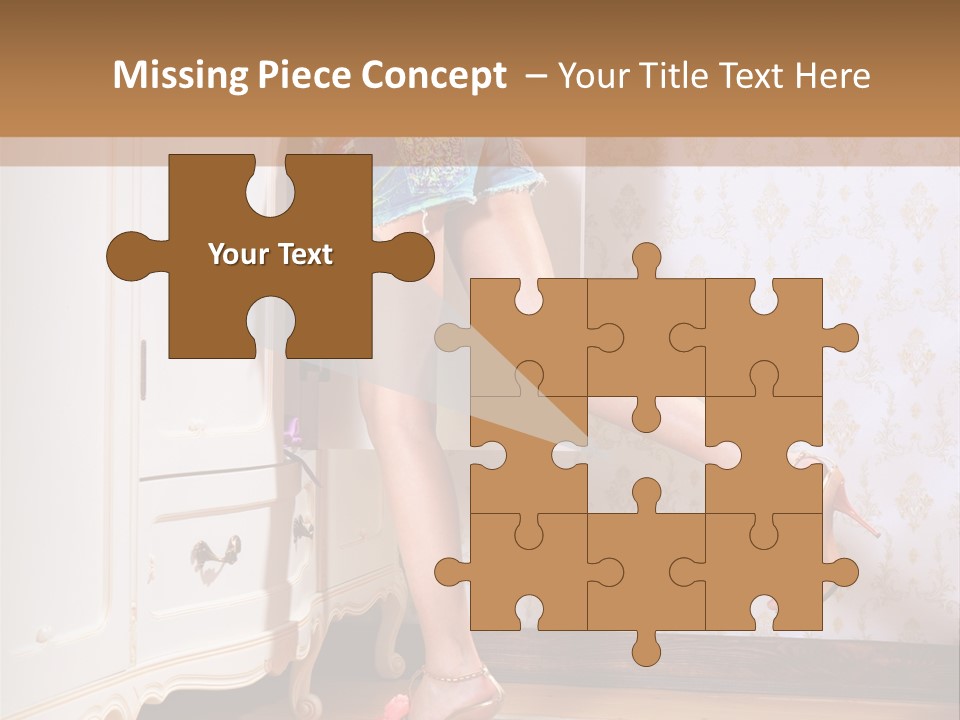 Interesting Cloth Choice PowerPoint Template