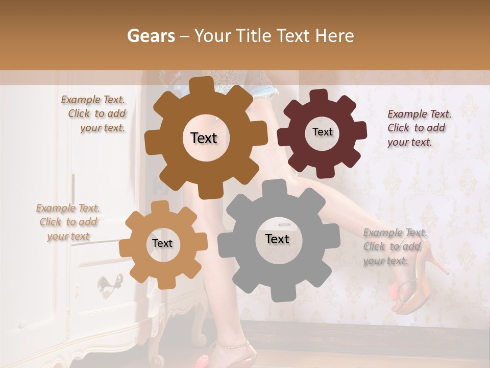 Interesting Cloth Choice PowerPoint Template