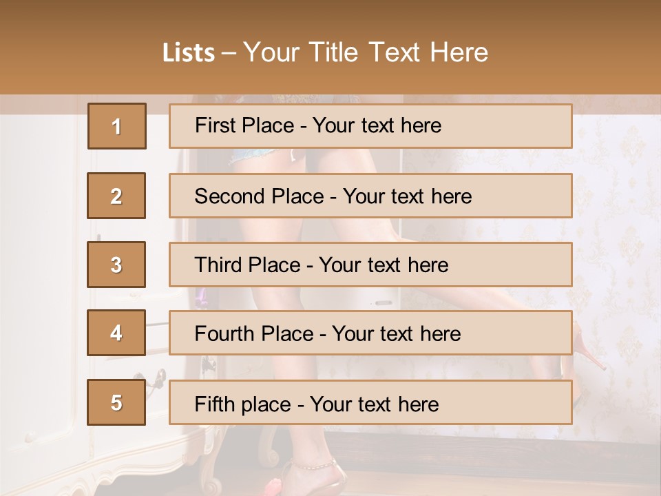 Interesting Cloth Choice PowerPoint Template