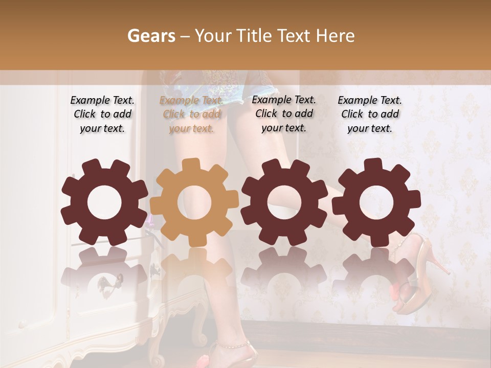 Interesting Cloth Choice PowerPoint Template