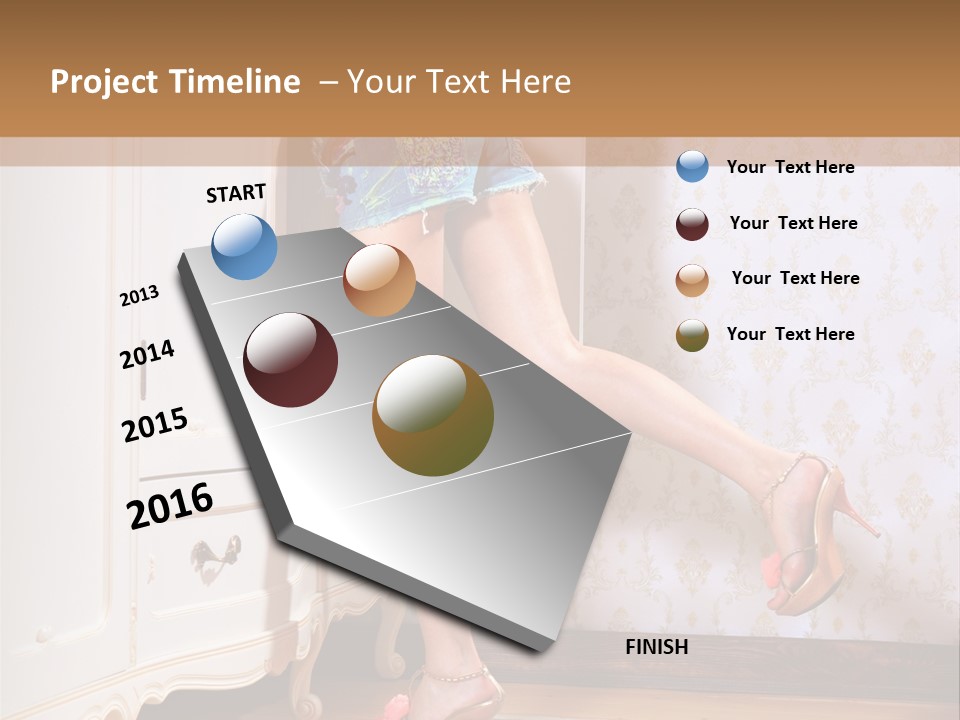 Interesting Cloth Choice PowerPoint Template