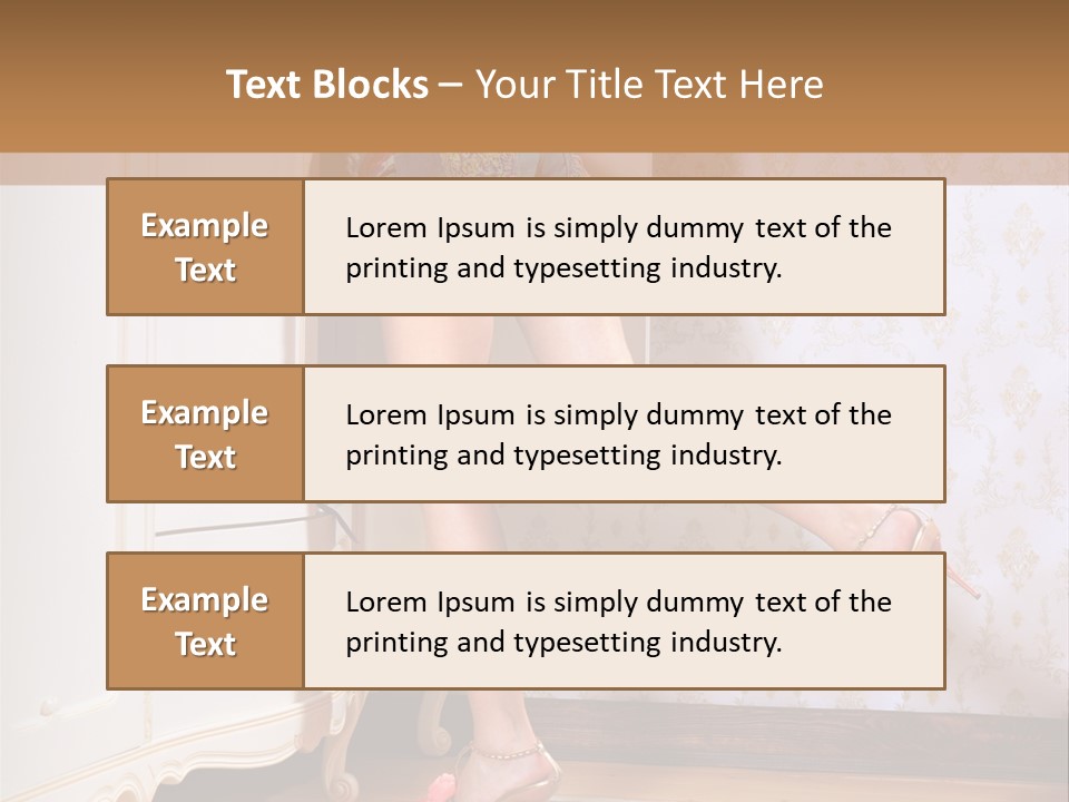 Interesting Cloth Choice PowerPoint Template