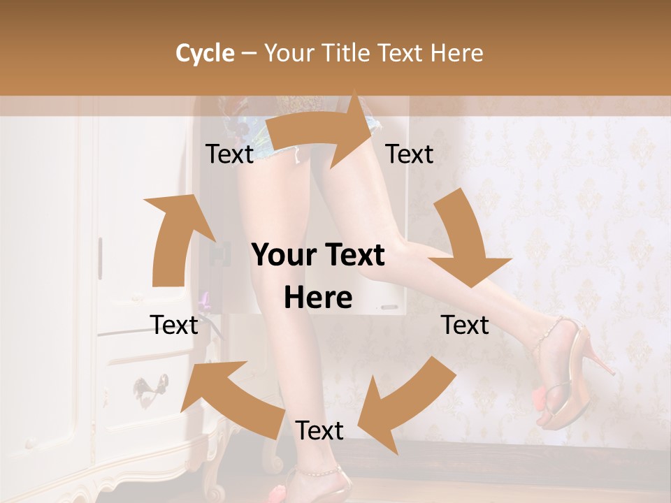 Interesting Cloth Choice PowerPoint Template