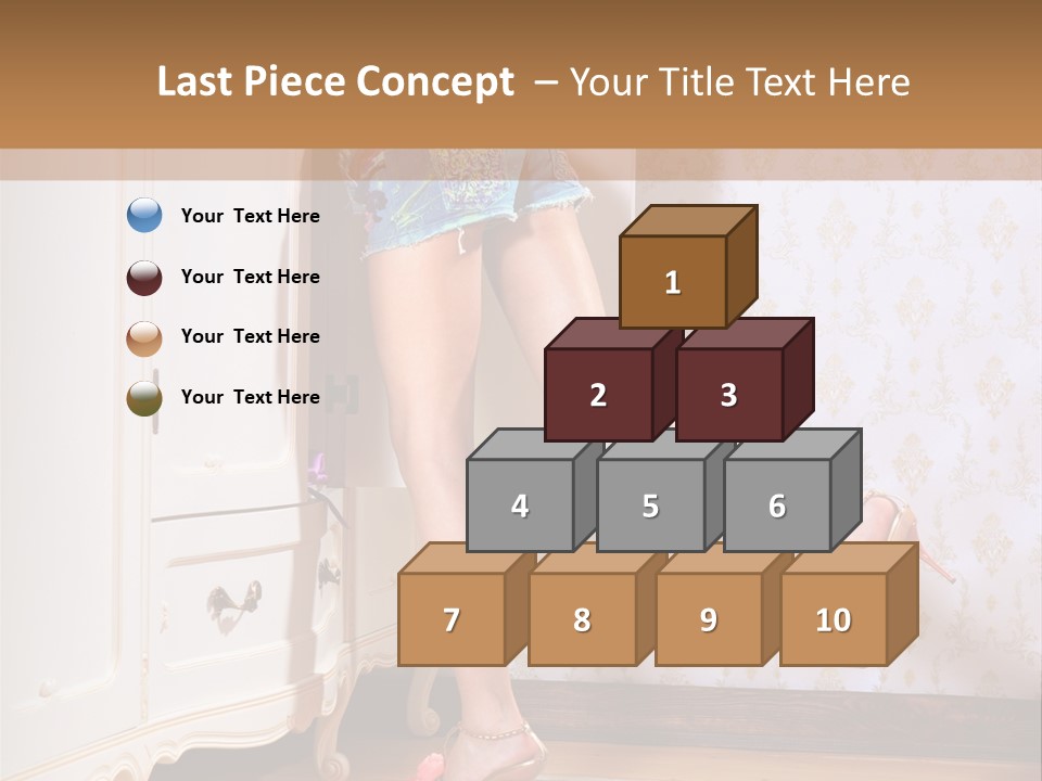 Interesting Cloth Choice PowerPoint Template