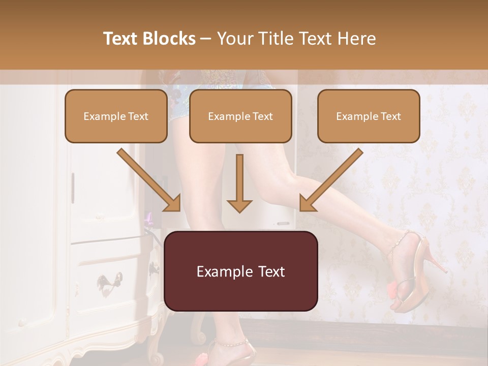 Interesting Cloth Choice PowerPoint Template
