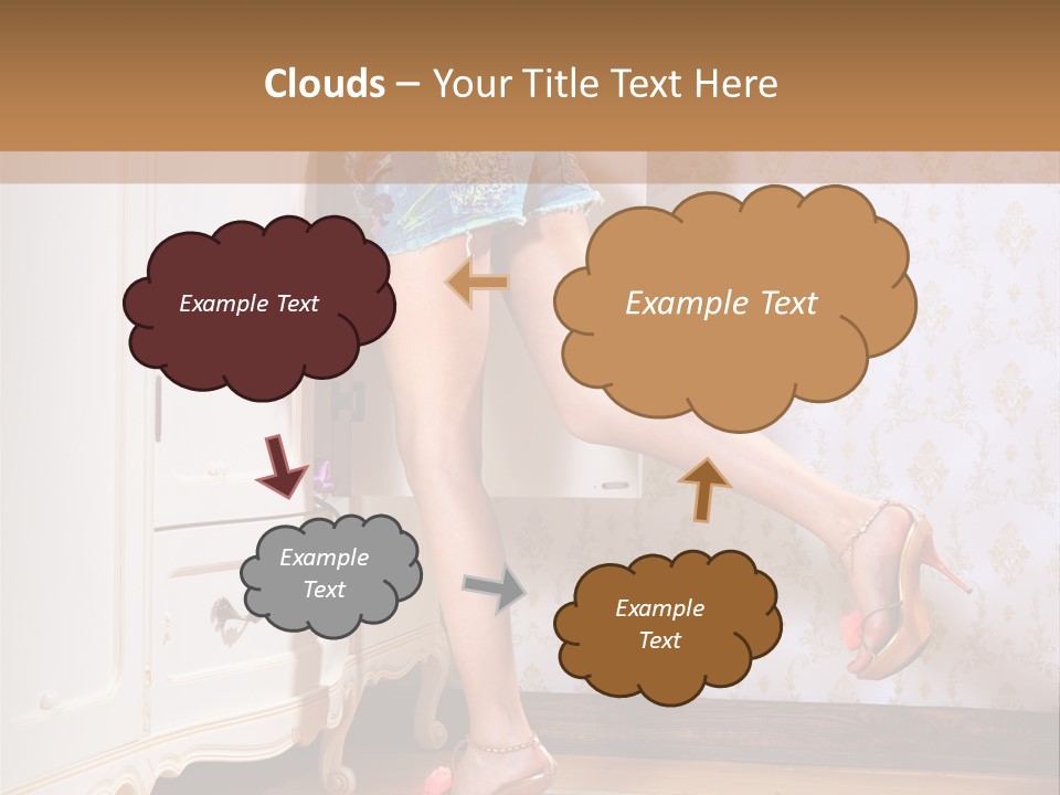 Interesting Cloth Choice PowerPoint Template