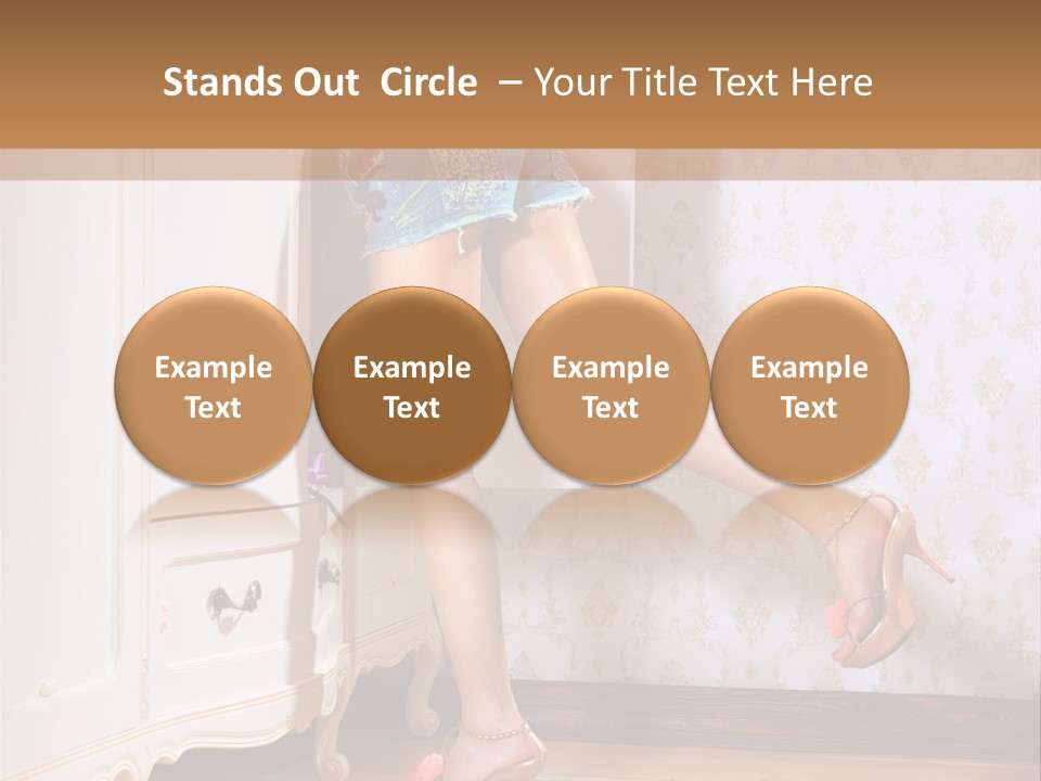Interesting Cloth Choice PowerPoint Template