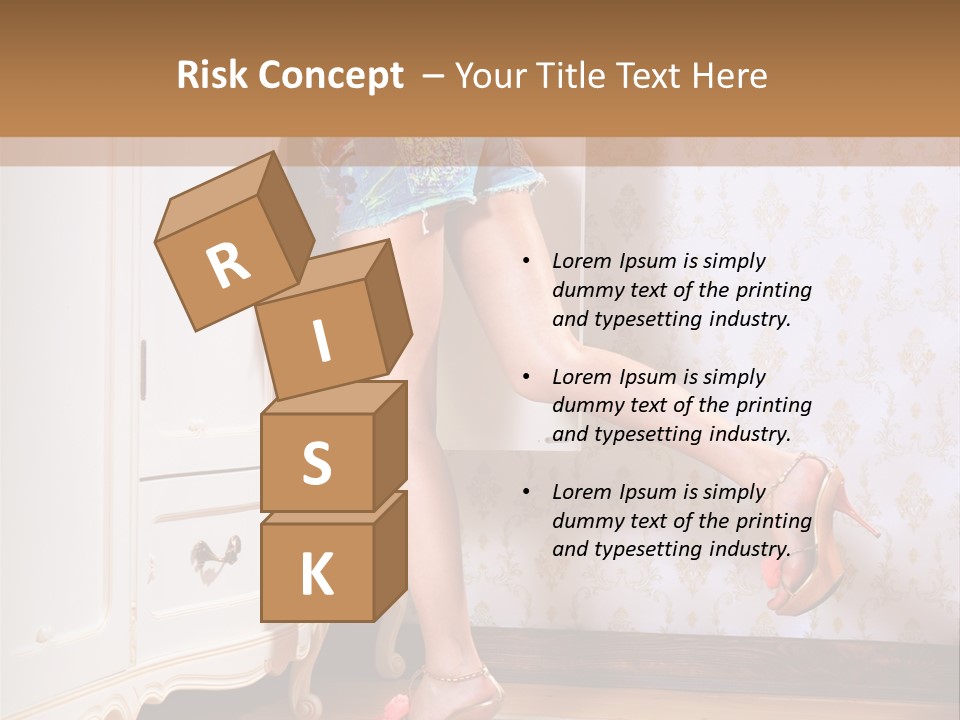 Interesting Cloth Choice PowerPoint Template