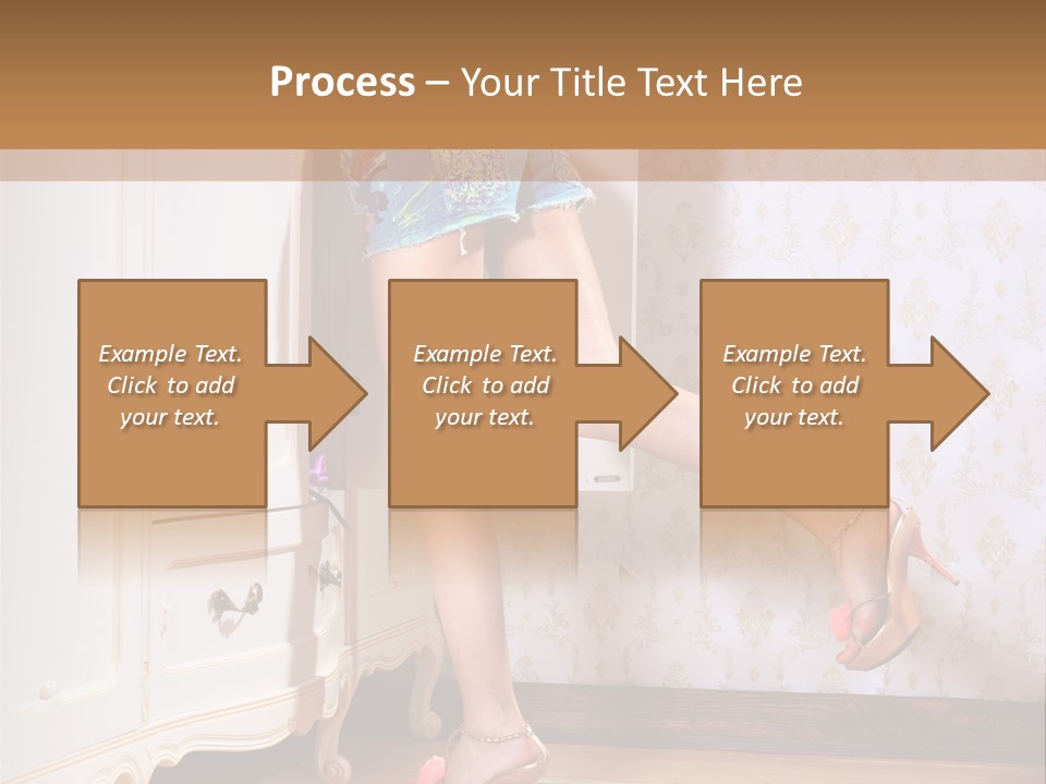 Interesting Cloth Choice PowerPoint Template