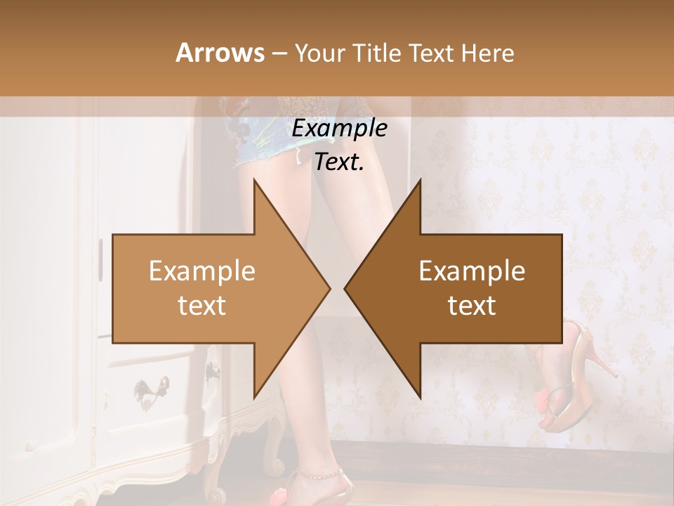 Interesting Cloth Choice PowerPoint Template