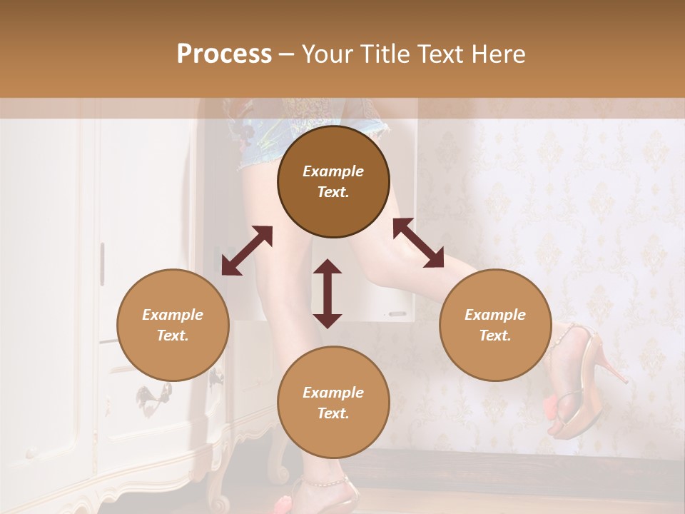 Interesting Cloth Choice PowerPoint Template