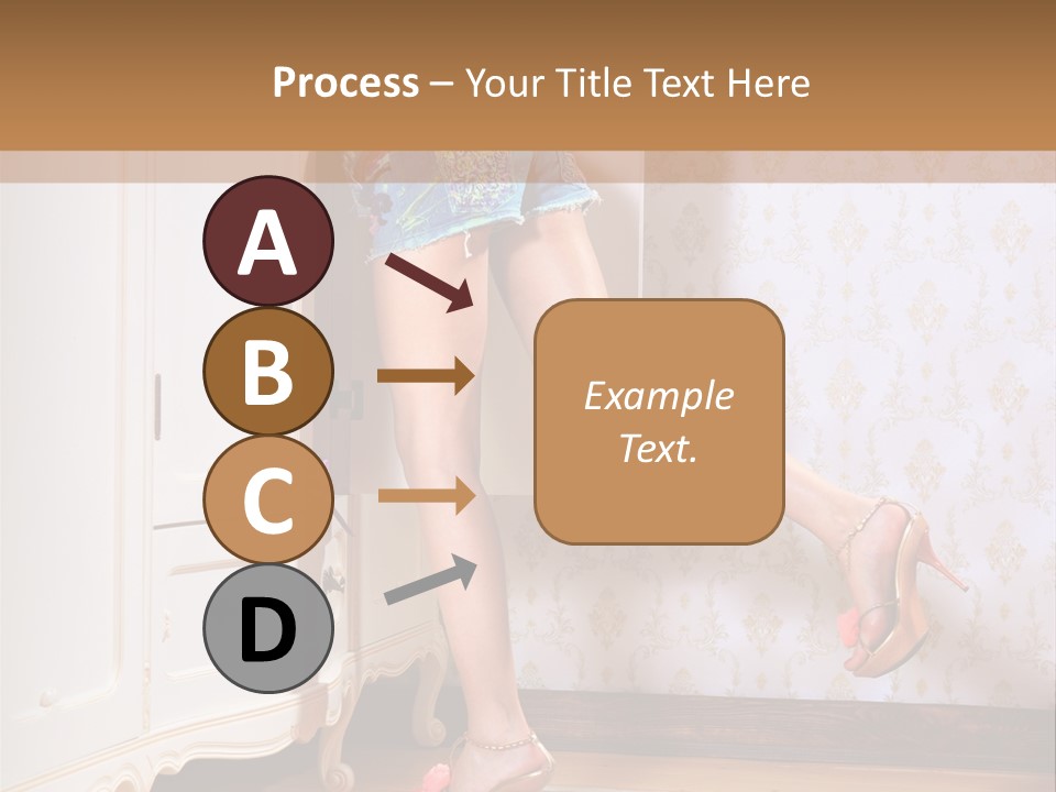 Interesting Cloth Choice PowerPoint Template