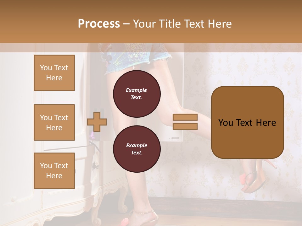 Interesting Cloth Choice PowerPoint Template