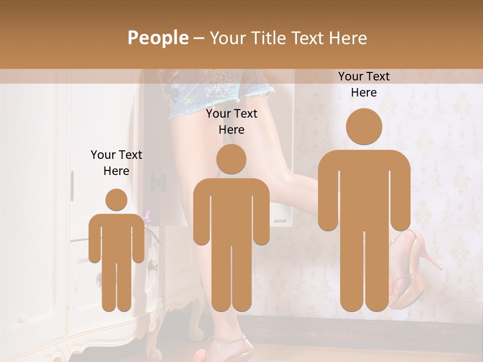 Interesting Cloth Choice PowerPoint Template