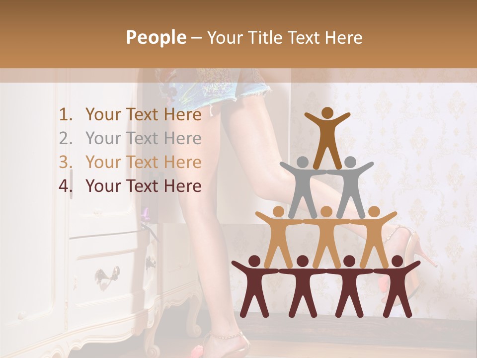 Interesting Cloth Choice PowerPoint Template