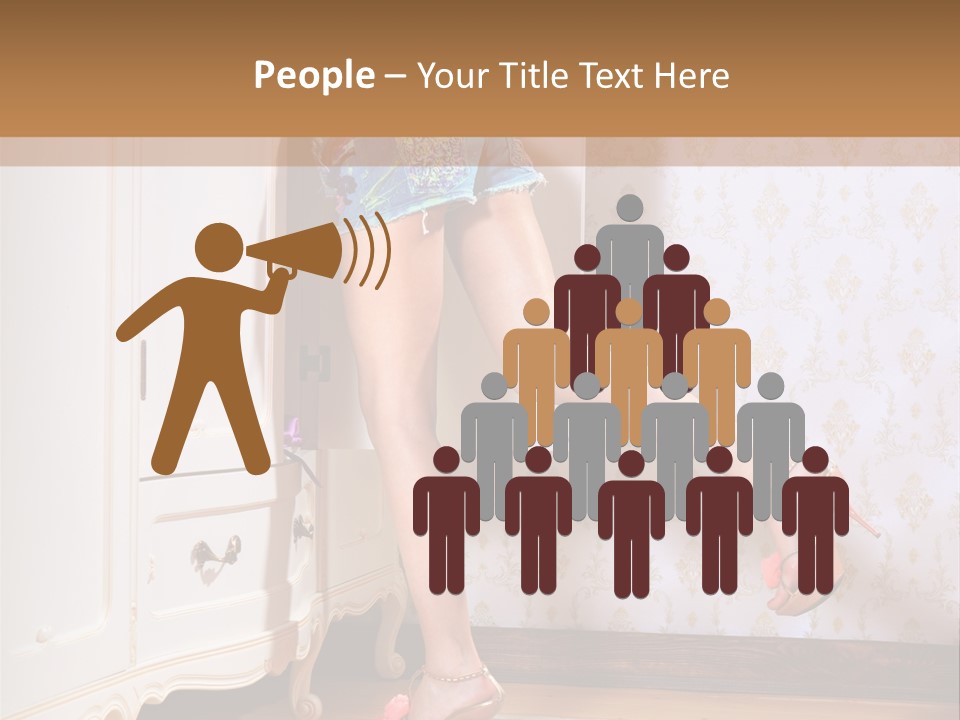 Interesting Cloth Choice PowerPoint Template