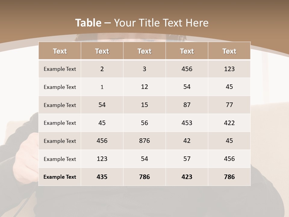 Casual Happy Earphones PowerPoint Template