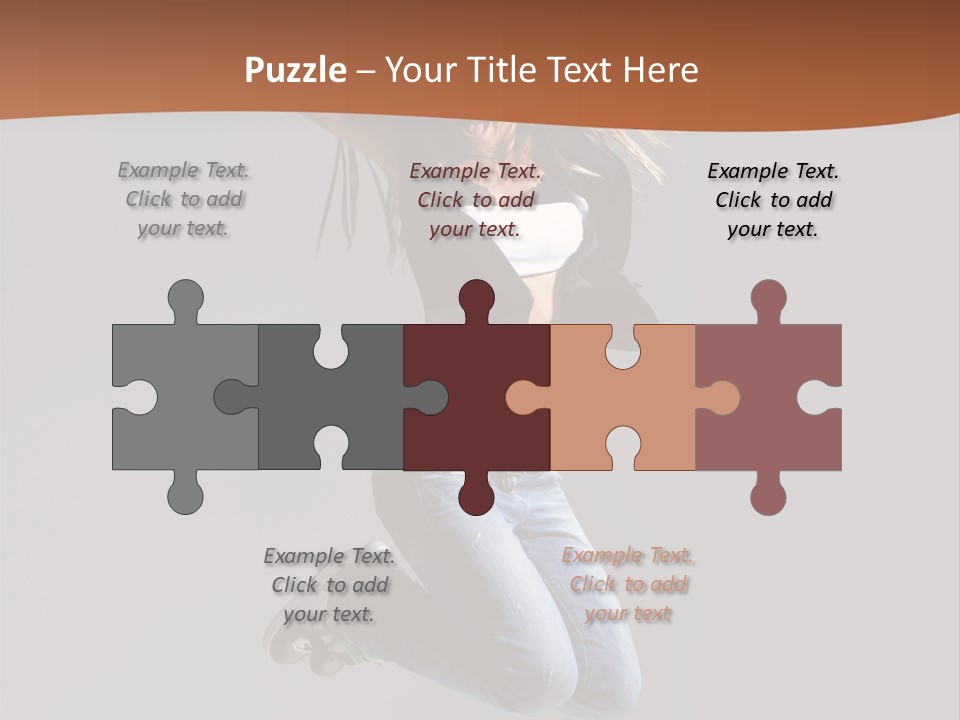 Poppies Closeup Collection PowerPoint Template