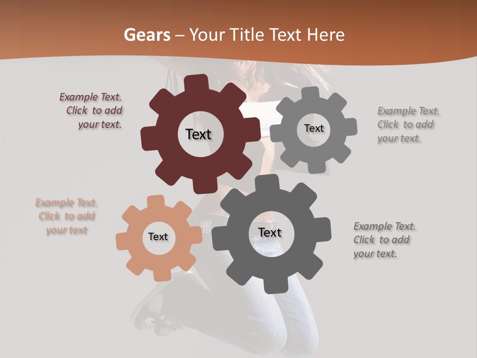 Poppies Closeup Collection PowerPoint Template