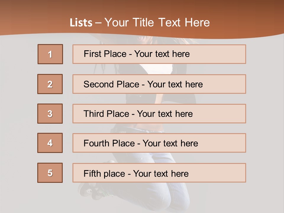 Poppies Closeup Collection PowerPoint Template