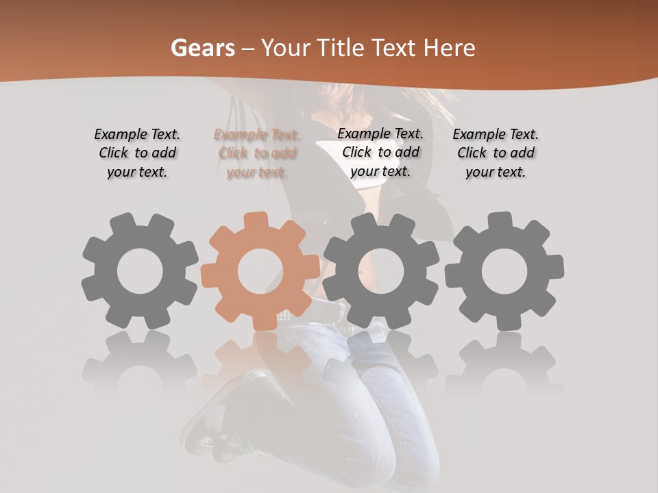 Poppies Closeup Collection PowerPoint Template