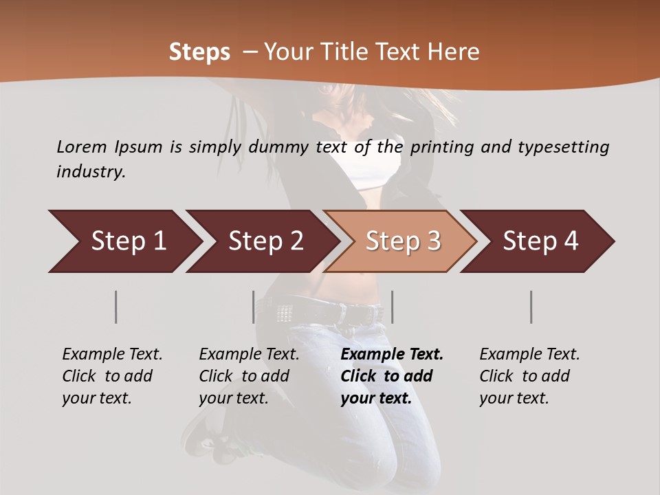 Poppies Closeup Collection PowerPoint Template