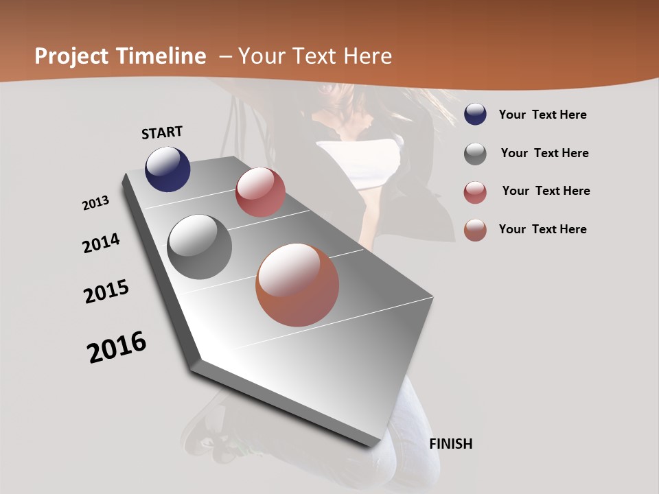 Poppies Closeup Collection PowerPoint Template