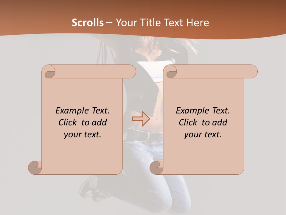 Poppies Closeup Collection PowerPoint Template