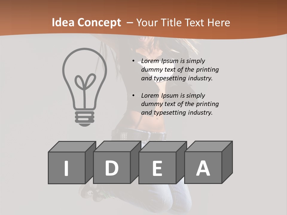 Poppies Closeup Collection PowerPoint Template