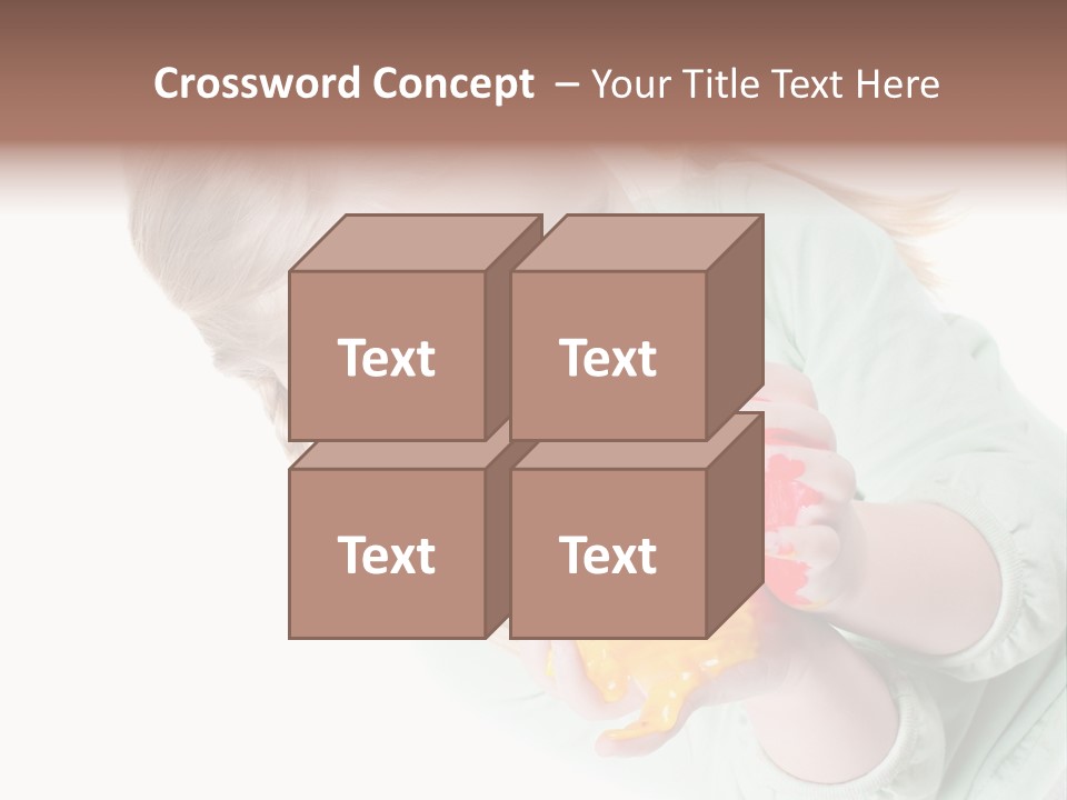 Baby Entertainment Creative PowerPoint Template