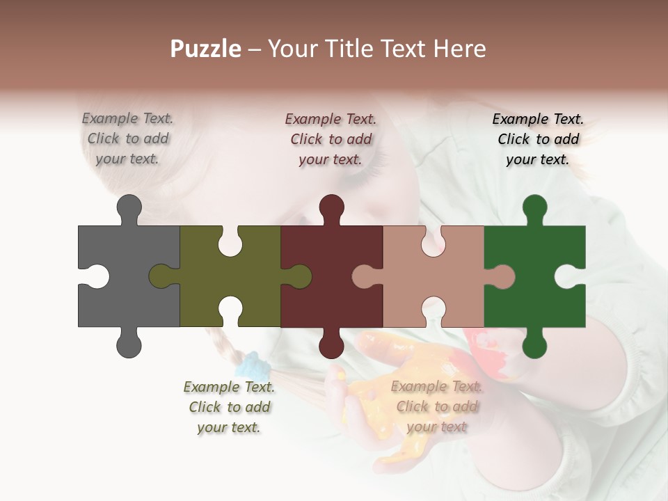 Baby Entertainment Creative PowerPoint Template